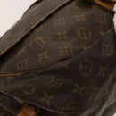 LOUIS VUITTON Monogram Saumur 30 Shoulder Bag M42256 LV Auth 131254-18