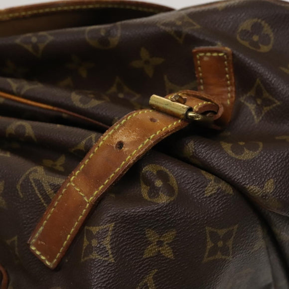 LOUIS VUITTON Monogram Saumur 30 Shoulder Bag M42256 LV Auth 131254