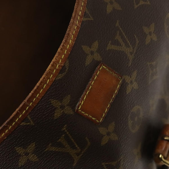 LOUIS VUITTON Monogram Saumur 30 Shoulder Bag M42256 LV Auth 131254