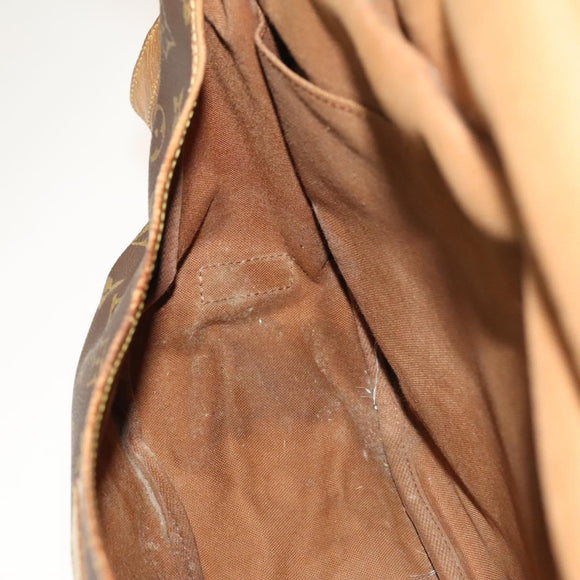 LOUIS VUITTON Monogram Saumur 30 Shoulder Bag M42256 LV Auth 131254