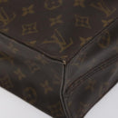 LOUIS VUITTON Monogram Sac Plat Hand Bag M51140 LV Auth 131256-14