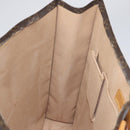 LOUIS VUITTON Monogram Sac Plat Hand Bag M51140 LV Auth 131256-20