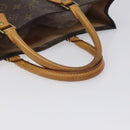 LOUIS VUITTON Monogram Sac Plat Hand Bag M51140 LV Auth 131256-7
