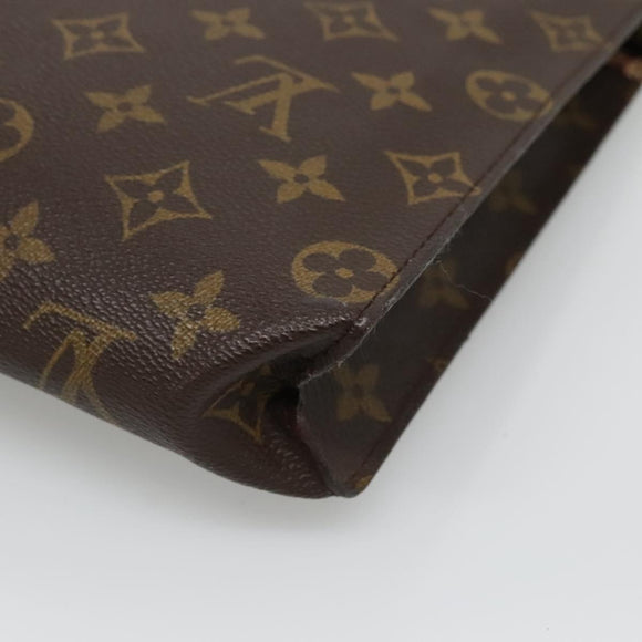 LOUIS VUITTON Monogram Poche Toilette 26 Pouch M47542 LV Auth 131260