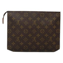 LOUIS VUITTON Monogram Poche Toilette 26 Pouch M47542 LV Auth 131260-2