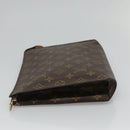 LOUIS VUITTON Monogram Poche Toilette 26 Pouch M47542 LV Auth 131260-4