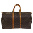 LOUIS VUITTON Monogram Keepall 45 Boston Bag M41428 LV Auth 131263-13