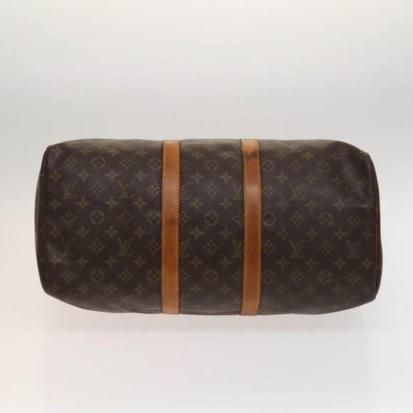 LOUIS VUITTON Monogram Keepall 45 Boston Bag M41428 LV Auth 131263