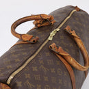 LOUIS VUITTON Monogram Keepall 50 Boston Bag M41426 LV Auth 131264-6