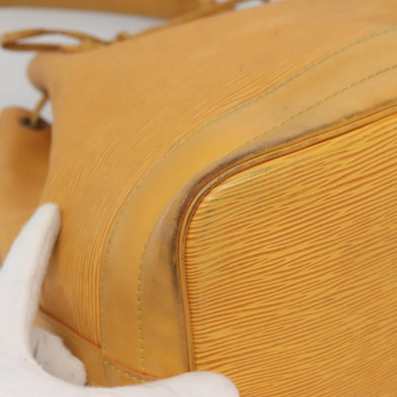 LOUIS VUITTON Epi Noe Shoulder Bag Tassili Yellow M44009 LV Auth 131272