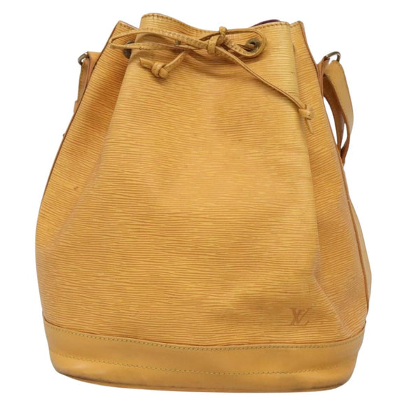 LOUIS VUITTON Epi Noe Schoudertas Tassili Geel M44009 LV Auth 131272