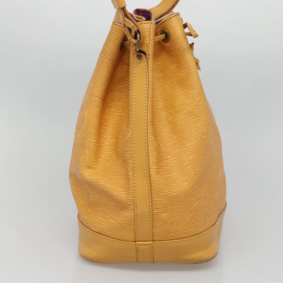 LOUIS VUITTON Epi Noe Schoudertas Tassili Geel M44009 LV Auth 131272