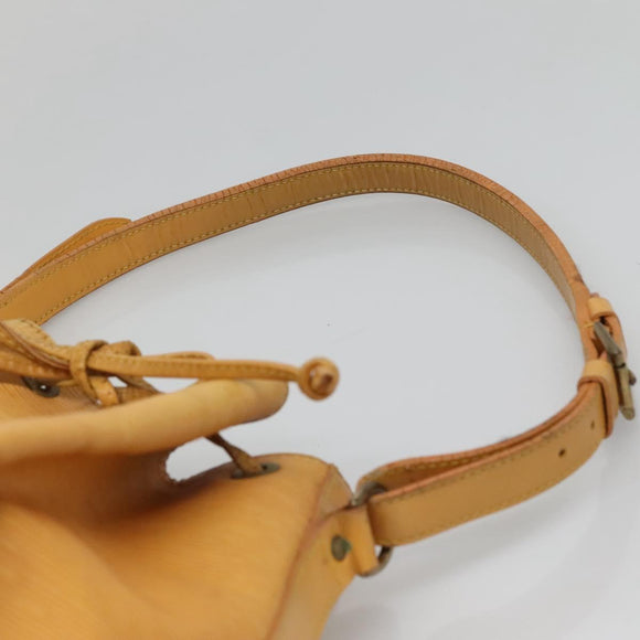 LOUIS VUITTON Epi Noe Schoudertas Tassili Geel M44009 LV Auth 131272