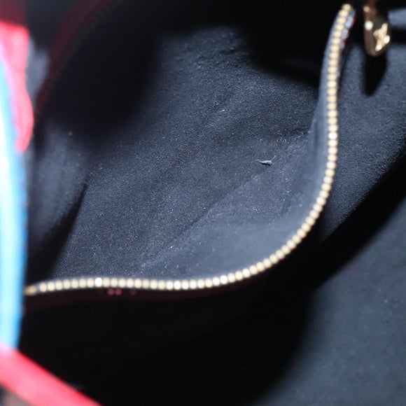 LOUIS VUITTON Epi Noe Shoulder Bag Bicolor Red Blue M44084 LV Auth 131274