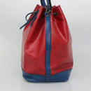 LOUIS VUITTON Epi Noe Shoulder Bag Bicolor Red Blue M44084 LV Auth 131274-4