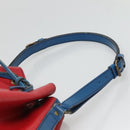LOUIS VUITTON Epi Noe Shoulder Bag Bicolor Red Blue M44084 LV Auth 131274-8