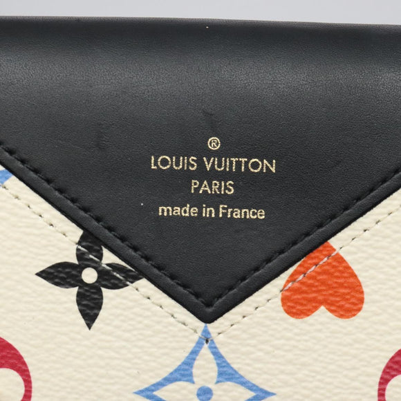 LOUIS VUITTON Monogram Game On Etui Cult Arseine Card Case GI0584 LV Auth 131280