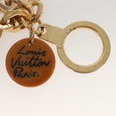 LOUIS VUITTON Porte Cles Jungle Key Holder plastic Pink M66266 LV Auth 131283-4