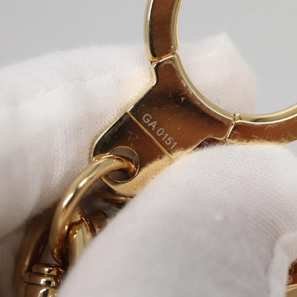 LOUIS VUITTON Porte Cles Jungle Key Holder plastic Pink M66266 LV Auth 131283