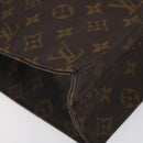 LOUIS VUITTON Monogram Sac Plat Hand Bag M51140 LV Auth 131294-14