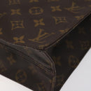 LOUIS VUITTON Monogram Sac Plat Hand Bag M51140 LV Auth 131294-15