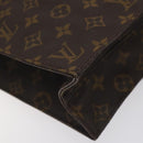 LOUIS VUITTON Monogram Sac Plat Hand Bag M51140 LV Auth 131294-16