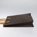 LOUIS VUITTON Monogram Sac Plat Hand Bag M51140 LV Auth 131294-4