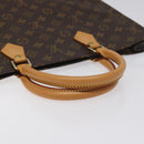 LOUIS VUITTON Monogram Sac Plat Hand Bag M51140 LV Auth 131294-7