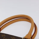LOUIS VUITTON Monogram Sac Plat Hand Bag M51140 LV Auth 131294-8