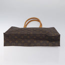 LOUIS VUITTON Monogram Sac Plat Hand Bag M51140 LV Auth 131294-5