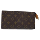 LOUIS VUITTON Monogram Bucket GM Accessory Pouch LV Auth 131296-1