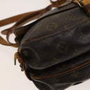 LOUIS VUITTON Monogram Saumur 30 Shoulder Bag M42256 LV Auth 131300-16