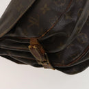 LOUIS VUITTON Monogram Saumur 30 Shoulder Bag M42256 LV Auth 131300-18