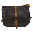 LOUIS VUITTON Monogram Saumur 30 Shoulder Bag M42256 LV Auth 131300-13