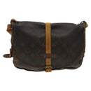 LOUIS VUITTON Monogram Saumur 30 Shoulder Bag M42256 LV Auth 131300-2