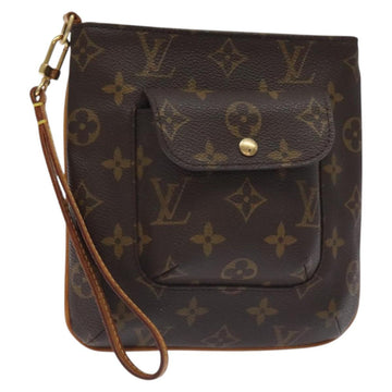 LOUIS VUITTON Monogram Partition Pouch M51901 LV Auth 131303