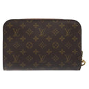 LOUIS VUITTON Monogram Orsay Clutch Bag M51790 LV Auth 131305-13