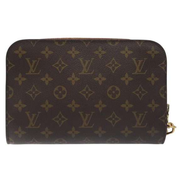 LOUIS VUITTON Monogram Orsay Clutch Bag M51790 LV Auth 131305