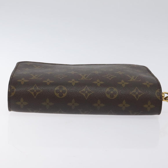 LOUIS VUITTON Monogram Orsay Clutch Bag M51790 LV Auth 131305