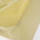 LOUIS VUITTON Monogram Vernis Wilshire PM Hand Bag Broncorail M91452 Auth 131311-14