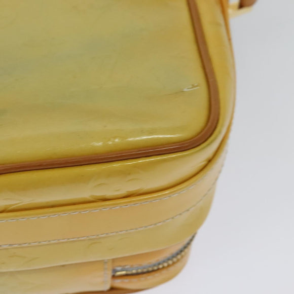 LOUIS VUITTON Monogram Vernis Wooster Shoulder Bag Gris M91036 LV Auth 131312