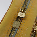 LOUIS VUITTON Monogram Vernis Wooster Shoulder Bag Gris M91036 LV Auth 131312-10