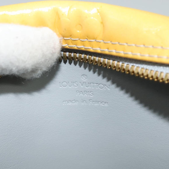 LOUIS VUITTON Monogram Vernis Wooster Shoulder Bag Gris M91036 LV Auth 131312