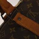 LOUIS VUITTON Monogram Keepall Bandouliere 50 Boston Bag M41416 LV Auth 131315-20