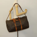 LOUIS VUITTON Monogram Keepall Bandouliere 50 Boston Bag M41416 LV Auth 131315-26
