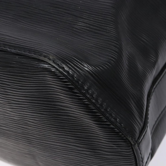 LOUIS VUITTON Epi Sac Depaule GM Shoulder Bag Black M80155 LV Auth 131326