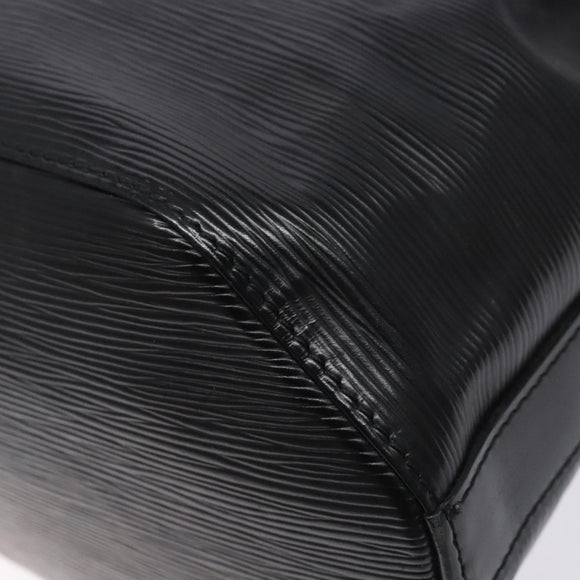 LOUIS VUITTON Epi Sac Depaule GM Shoulder Bag Black M80155 LV Auth 131326