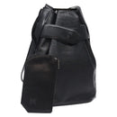 LOUIS VUITTON Epi Sac Depaule GM Shoulder Bag Black M80155 LV Auth 131326-1