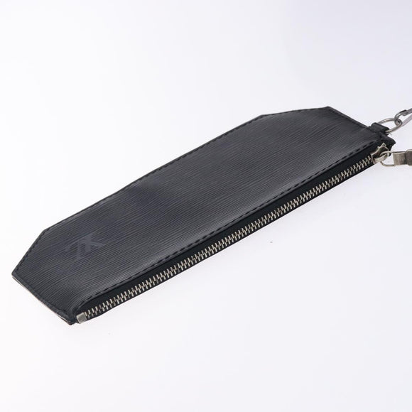 LOUIS VUITTON Epi Sac Depaule GM Shoulder Bag Black M80155 LV Auth 131326