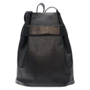 LOUIS VUITTON Epi Sac Depaule GM Shoulder Bag Black M80155 LV Auth 131326-2